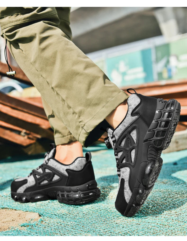 Bottes tactiques militaires pour hommes, bottes militaires à fermeture éclair latérale, bottines antidérapantes, chaussures de sécurité pour le travail, chaussures de randonnée