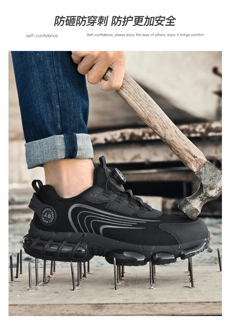 Bottes tactiques militaires pour hommes, bottes militaires à fermeture éclair latérale, bottines antidérapantes, chaussures de sécurité pour le travail, chaussures de randonnée