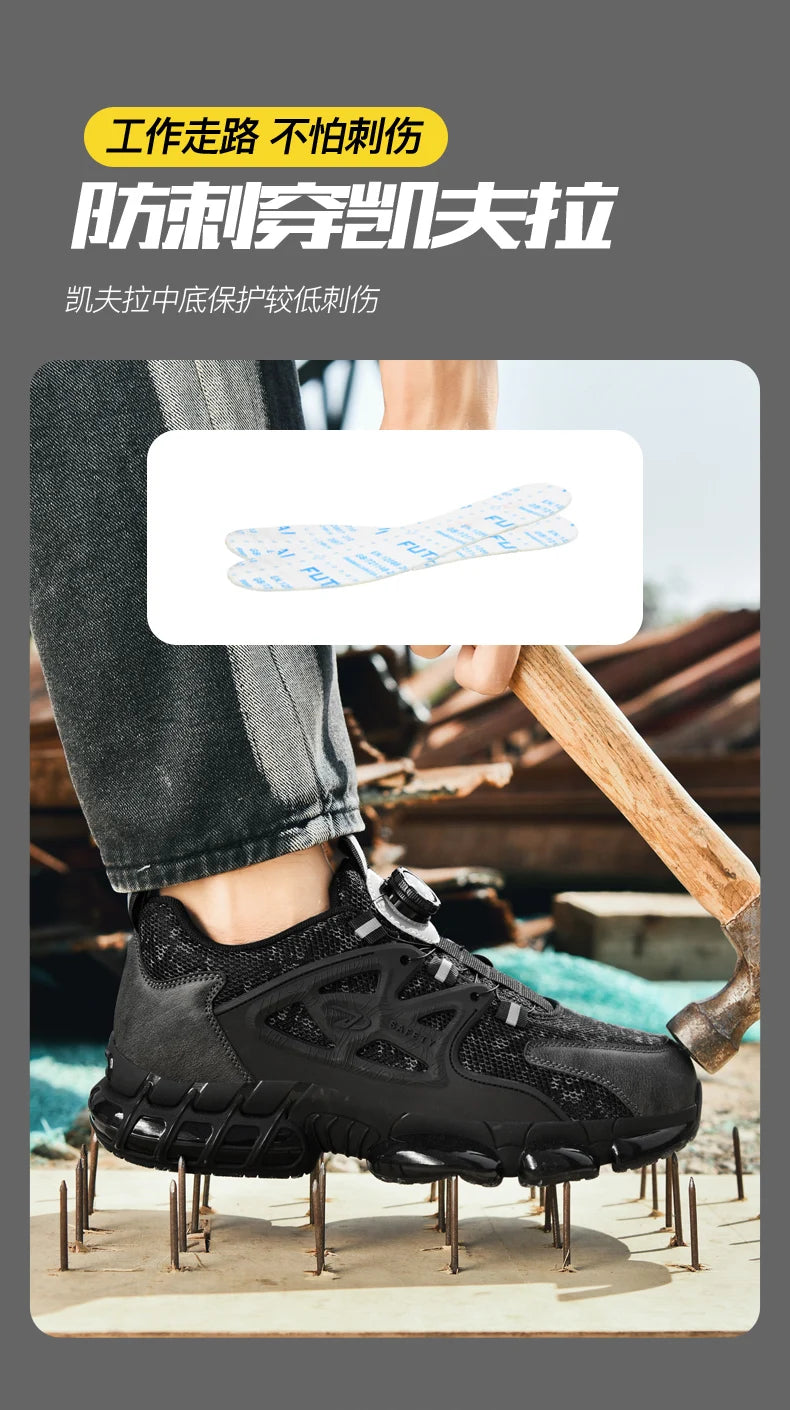 Bottes tactiques militaires pour hommes, bottes militaires à fermeture éclair latérale, bottines antidérapantes, chaussures de sécurité pour le travail, chaussures de randonnée