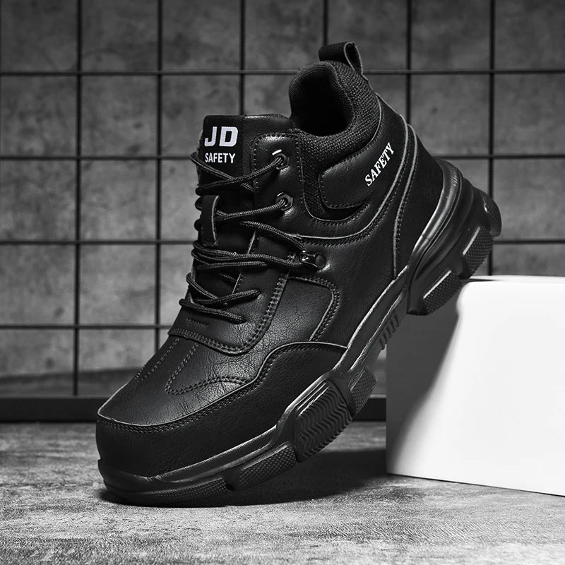 Chaussures de sécurité de protection, chaussures de travail anti-écrasement et anti-crevaison pour hommes, bottes de sécurité décontractées respirantes pour hommes