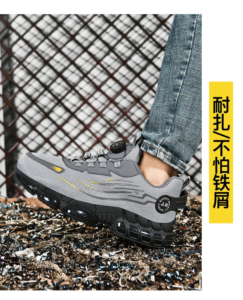 Bottes tactiques militaires pour hommes, bottes militaires à fermeture éclair latérale, bottines antidérapantes, chaussures de sécurité pour le travail, chaussures de randonnée