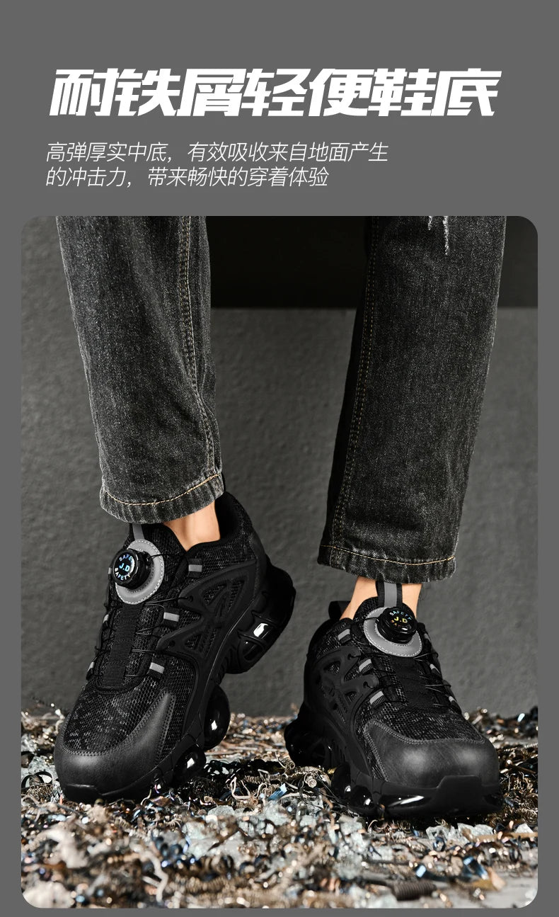 Bottes tactiques militaires pour hommes, bottes militaires à fermeture éclair latérale, bottines antidérapantes, chaussures de sécurité pour le travail, chaussures de randonnée