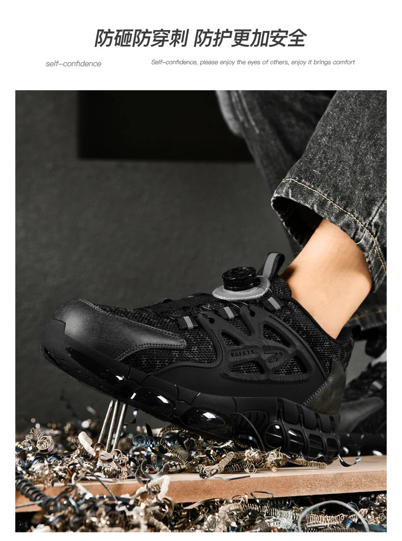 Bottes tactiques militaires pour hommes, bottes militaires à fermeture éclair latérale, bottines antidérapantes, chaussures de sécurité pour le travail, chaussures de randonnée