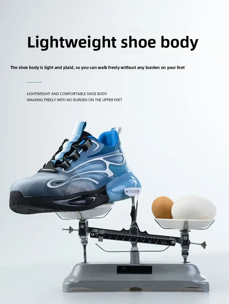 Chaussures de Protection de sécurité antidérapantes, embouts en acier résistants à l'usure, chaussures de travail Anti-écrasement et Anti-coup de couteau, chaussures de Protection du travail