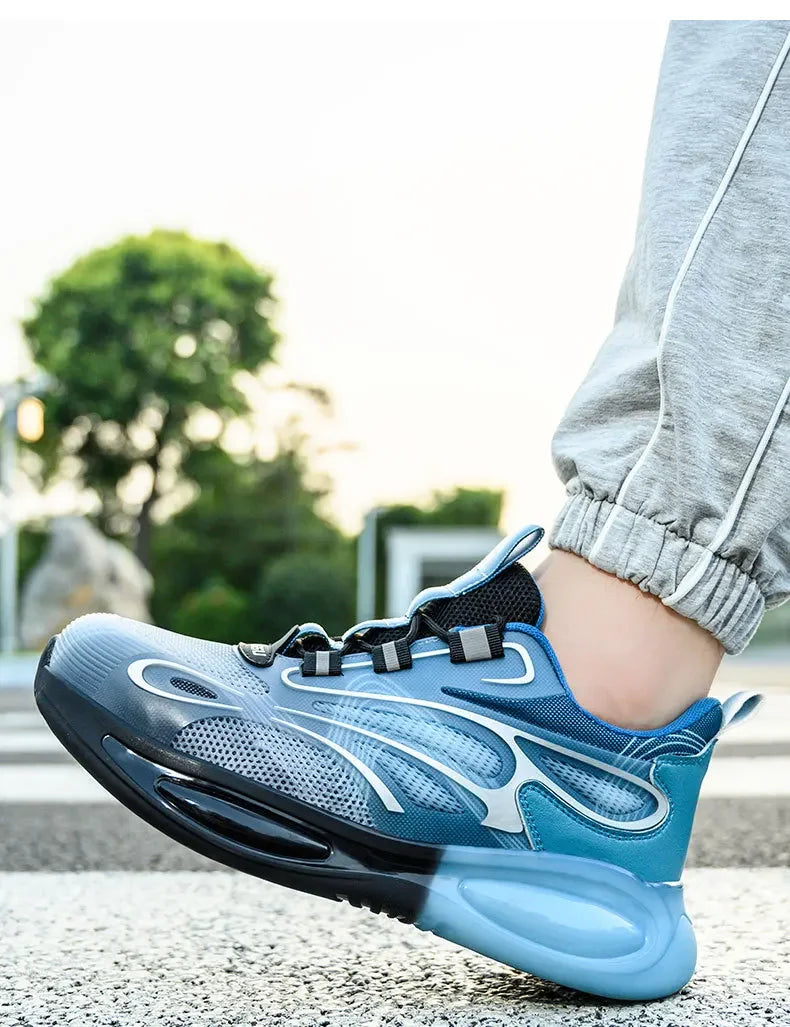Chaussures de Protection de sécurité antidérapantes, embouts en acier résistants à l'usure, chaussures de travail Anti-écrasement et Anti-coup de couteau, chaussures de Protection du travail