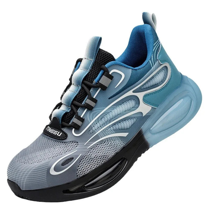 Chaussures de Protection de sécurité antidérapantes, embouts en acier résistants à l'usure, chaussures de travail Anti-écrasement et Anti-coup de couteau, chaussures de Protection du travail