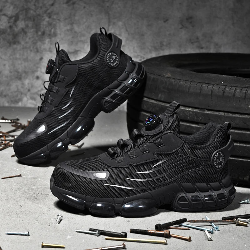 Bottes tactiques militaires pour hommes, bottes militaires à fermeture éclair latérale, bottines antidérapantes, chaussures de sécurité pour le travail, chaussures de randonnée