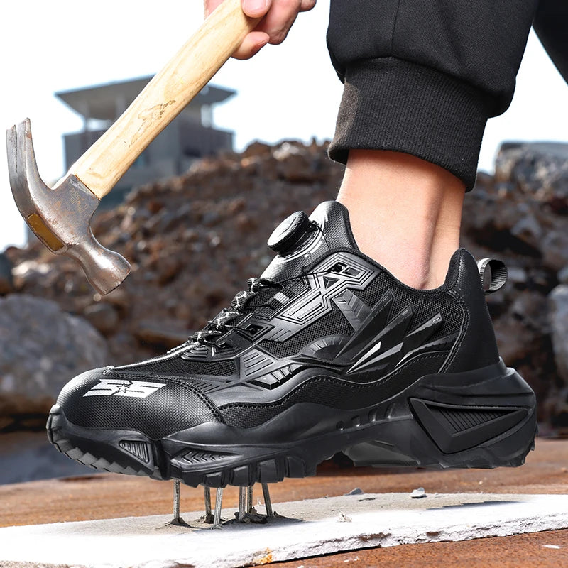 Bottes tactiques militaires pour hommes, bottes militaires à fermeture éclair latérale, bottines antidérapantes, chaussures de sécurité pour le travail, chaussures de randonnée